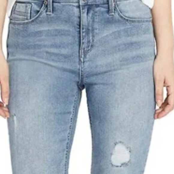 Buffalo Rip and Repair Skinny Distressed Jeans Size 14 - Picture 1 of 6